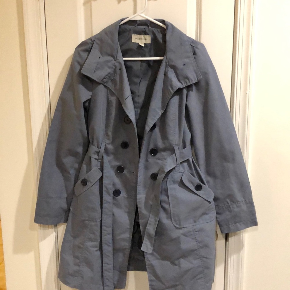 Light Blue trench coat